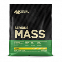 Gainer Serious Mass - Optimum Nutrition - Banane - 16 Servings (5450 Grammes)