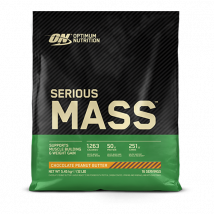 Gainer Serious Mass - Optimum Nutrition - Chocolat & Beurre De Cacahuètes - 16 Servings (5450 Grammes)