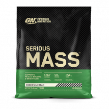 Gainer Serious Mass - Optimum Nutrition - Cookies Et Crème - 16 Servings (5450 Grammes)