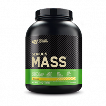 Gainer Serious Mass - Optimum Nutrition - Banane - 8 Servings (2727 Grammes)