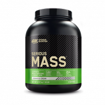 Gainer Serious Mass - Optimum Nutrition - Cookies Et Crème - 8 Servings (2727 Grammes)