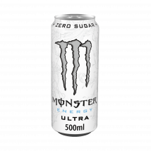 Boisson Monster Energy Ultra x12 - Monster - Ultra White (agrumes) - 12 Pièces (500 Ml)