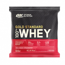 Gold Standard 100% Whey Sachets | Optimum Nutrition | Fraise | 30 grammes (1 pièces)