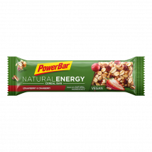Natural Energy Bar Cereal - Powerbar - Fraise Et Canneberge - 40 Grammes (1 Barres)