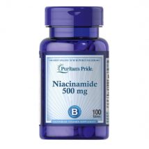 NIACINAMIDE - Puritan's Pride - 500 (100 Comprimés)
