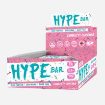 Barre protéinée Hype Protein Bar - Oatein - Confetti Cupcake - 720 Grammes (12 Barres)