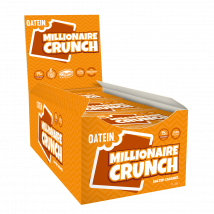 Millionaire Crunch - Oatein - Caramel Salé (vegan) - 1 Boîte (12 Biscuits)