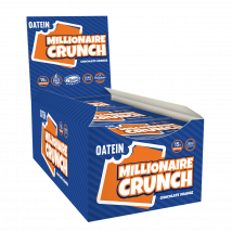 Millionaire Crunch - Oatein - Chocolat Orange (vegan) - 1 Boîte (12 Biscuits)