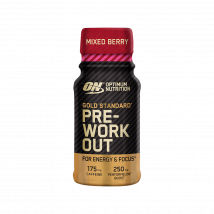 Gold Standard Preworkout Shot | Optimum Nutrition | Mixedberry | 60 ml (1 pièces)