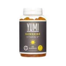 Vitamine D Sunshine - Yumi Nutrition - Lemon - 60 Comprimé À Mâcher (30 Doses)