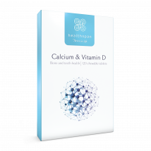 Calcium & Vitamin D - Healthspan - Vanille - 400 (120 Tablets)