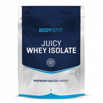 Juicy Whey Isolate - Body&Fit - Raspberry Mojito - 540 Grammes (20 Shakes)