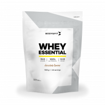 Whey Essential - Body&Fit - Chocolat - 1 Kg (40 Shakes)