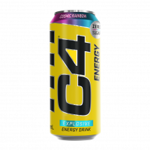 Boisson gazeuse C4 Original Carbonated - Cellucor - Cosmic Rainbow - 1 Pièce (500 Ml)