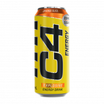 Boisson gazeuse C4 Original Carbonated - Cellucor - Orange Slice - 1 Pièce (500 Ml)