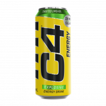 Boisson gazeuse C4 Original Carbonated - Cellucor - Twisted Limeade - 1 Pièce (500 Ml)