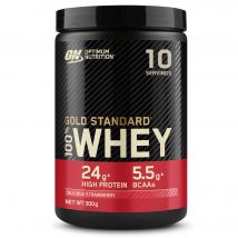GOLD STANDARD 100% WHEY PROTEIN | Optimum Nutrition | Fraise délicieuse | 300 grammes (10 Portions)