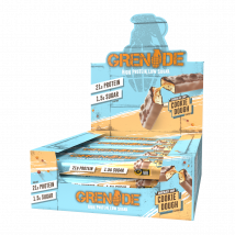 Grenade Barres protéinées | Grenade | Pâte à biscuits | 720 grammes (12 barres)