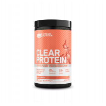 ON Clear Protein 100% Plant Protein Isolate | Optimum Nutrition | Perzik | 280 grammes (10 shakes)