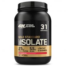 GOLD STANDARD 100% ISOLAT | Optimum Nutrition | Fraise | 930 grammes (31 shakes)