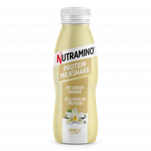 Protein Milkshake | Nutramino | Vanille | 3960 ml (12 bouteilles)