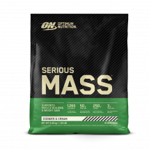 Serious Mass | Optimum Nutrition | Cookies et crème | 5,45 kg (16 Portions)