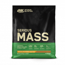 Serious Mass | Optimum Nutrition | Beurre de cacahuète au chocolat | 5,45 kg (16 Portions)