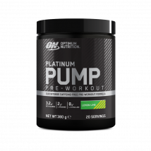 Platinum Pump Pre-workout | Optimum Nutrition | Citron vert | 380 grammes (20 Portions)