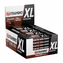 Barre protéinée XL Protein Bar | Nutramino | Double Chocolat | 1,18 kg (16 barres)