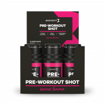 Pré-workout en shot | Body&Fit | Baies | 720 ml (12 bouteilles)