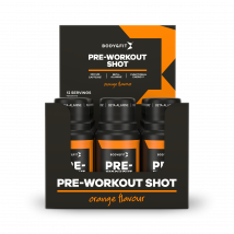 Pré-workout en shot | Body&Fit | Orange | 720 ml (12 bouteilles)