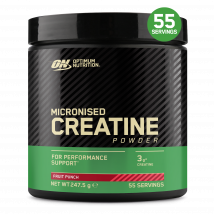 Creatine (Micronized) | Optimum Nutrition | Fruit Punch | 247,5 grammes (55 Portions)