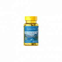 Huile de foie de morue Cod Liver Oil 415 mg - Puritan's Pride - 100 Capsules Molles
