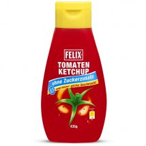 Ketchup, 0 sucre ajouté - Felix - Tomate - 435 Grammes