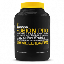 Fusion Pro - Dedicated Nutrition - Cookies Et Crème - 1,81 Kg (56 Shakes)