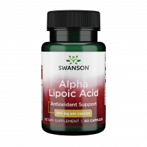 Acide alpha-lipoïque Ultra Alpha Lipoic Acid 300 mg - Swanson - 60 Gélules