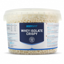 Isolat de protéines de lactosérum Whey Isolate Crispy - Body&Fit - Naturel - 390 Grammes