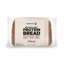 Pain protéiné Reduced Carb - Body&Fit - Noix - 1 Emballage (250 Grammes)