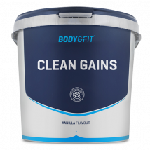 Gainer Clean Gains - Body&Fit - Vanille - 4,5 Kg (50 Shakes)