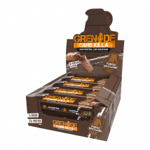 Barres Carb Killa Grenade - Grenade - Brownie Au Caramel - 720 Grammes (12 Barres)