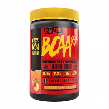 Mutant BCAA 9.7 - Mutant - Fuzzy Peach - 348 Grammes (30 Doses)