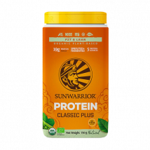 Protéines végétales Classic plus - Sunwarrior - Naturel - 750 Grammes