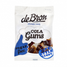 Bonbons au cola sans sucre Cola Gums - De Bron - Lifestyle Candy - Coca Cola - 100 Grammes