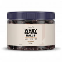 Whey Protein Balls | Body&Fit | Chocolat noir | 250 grammes