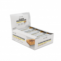 Clean Protein Bar - Body&Fit - Beurre De Cacahuète - 720 Grammes (12 Barres)