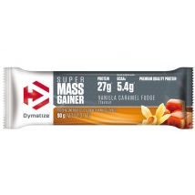 Barre Super Mass Gainer | Dymatize | Vanilla & Caramel | 900 grammes (10 barres)