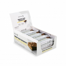 Smart Bars Crunchy - Body&Fit - Nouvelle & Améliorée - Cookie Au Chocolat - 540 Grammes (12 Barres)