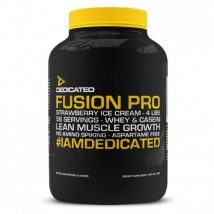 Fusion Pro - Dedicated Nutrition - Crème Glacée Au Chocolat - 1,81 Kg (56 Shakes)