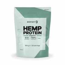Protéines de chanvre bio Hemp Protein Organic - Body&Fit - Naturel - 500 Grammes