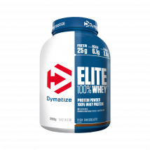 Elite Whey Protein - Dymatize - Chocolat Intense - 2,1 Kg (58 Shakes)